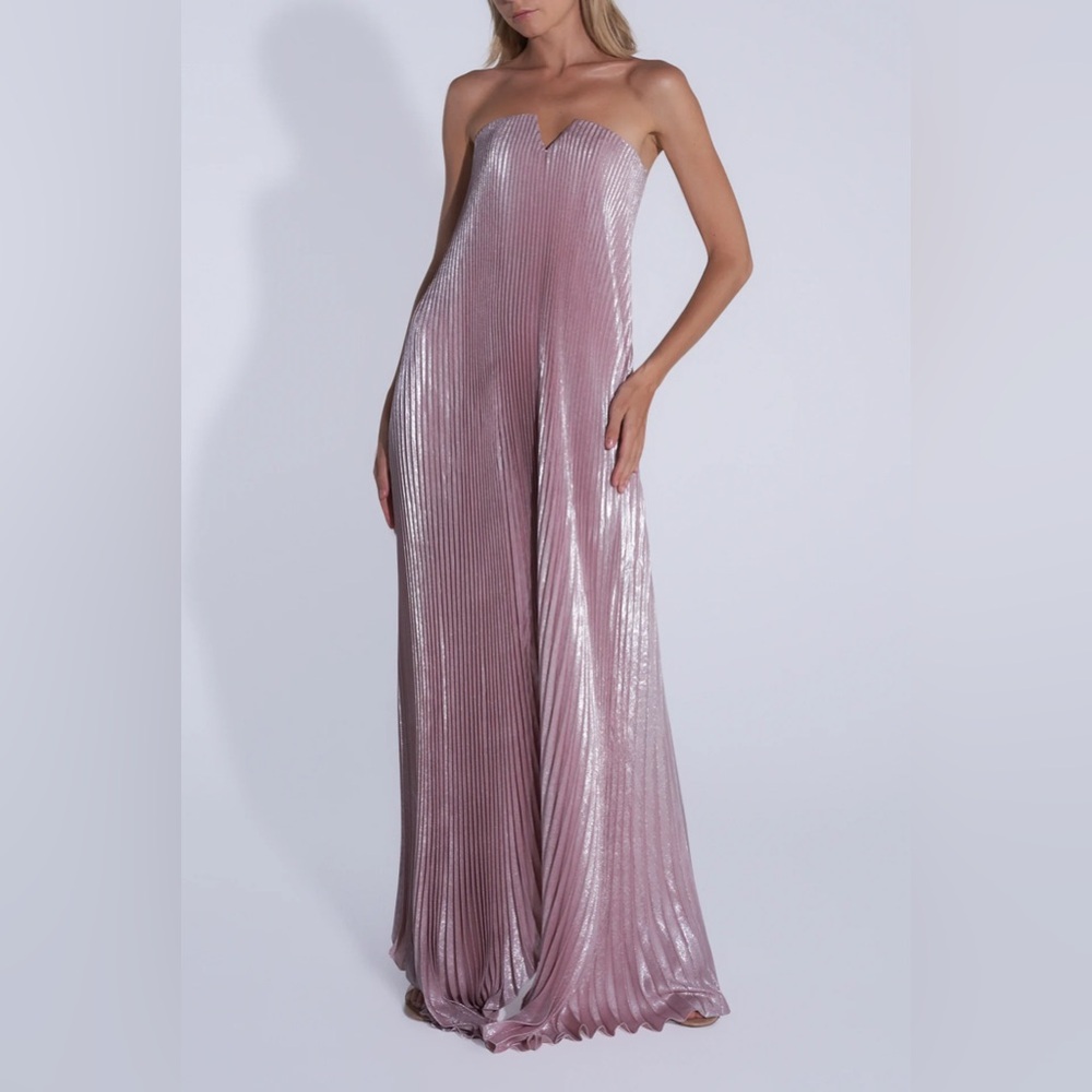 L’IDEE Black Tie Gown in Dusty Shimmer